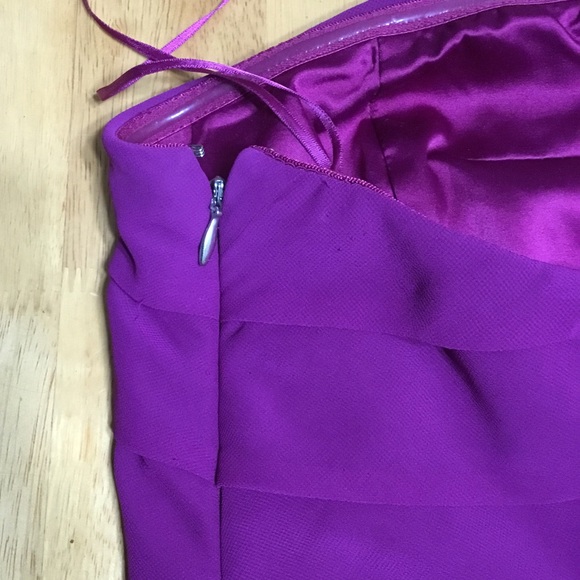 Purple Express Mini Cocktail Dress - Picture 3 of 7